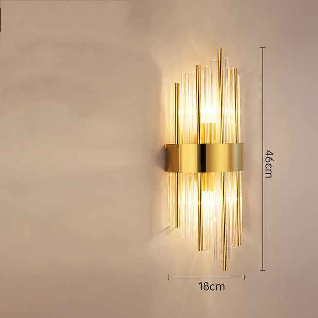 Light Luxury Crystal Transparent Creative Bedside Lamps - bearfactory