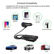 Rear Fixed Charger One For Four Electrical Appliances 4USB5V9V12V Car Mobile Phone Charging - bearfactory