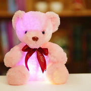 Plush toy teddy bear glowing bear doll creative gift - bearfactory