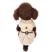 Teddy dog cloak trench coat - bearfactory