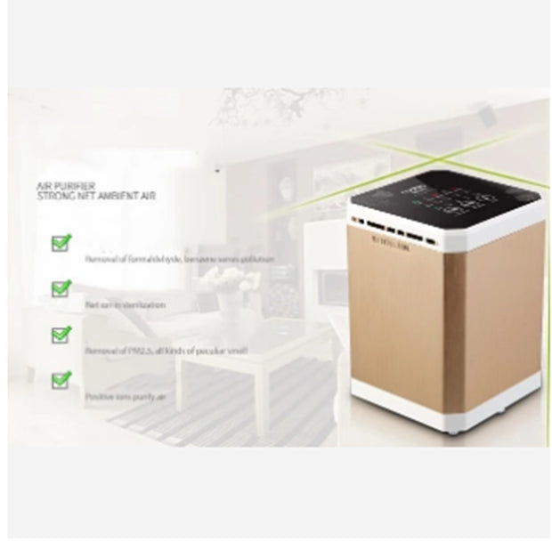 Air Purifier Small Home Appliances Mini Negative Ion - bearfactory