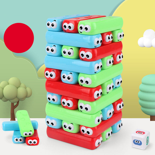 Draw A Stack Of Tower Blocks, High-Level Party Toys And Board Games - bearfactory