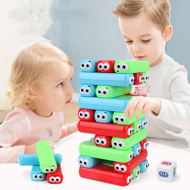 Draw A Stack Of Tower Blocks, High-Level Party Toys And Board Games - bearfactory