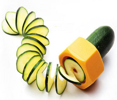 Kitchen Gadgets Spiral Knife Vegetable Cutter Kitchen Fixture Cucumber Slicer - bearfactory