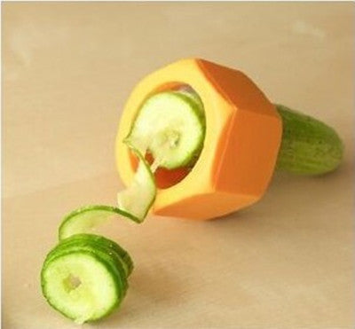 Kitchen Gadgets Spiral Knife Vegetable Cutter Kitchen Fixture Cucumber Slicer - bearfactory