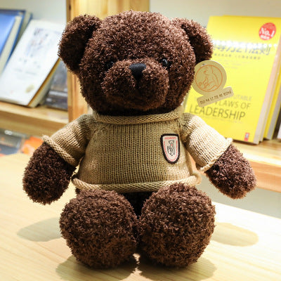 Sweater Teddy Bear Doll Plush Toy Bear Pillow Ragdoll - bearfactory