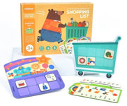 Mideer Milu Shopping List Children's Board Games Cognitive Card Memory Computing Educational Toys - bearfactory