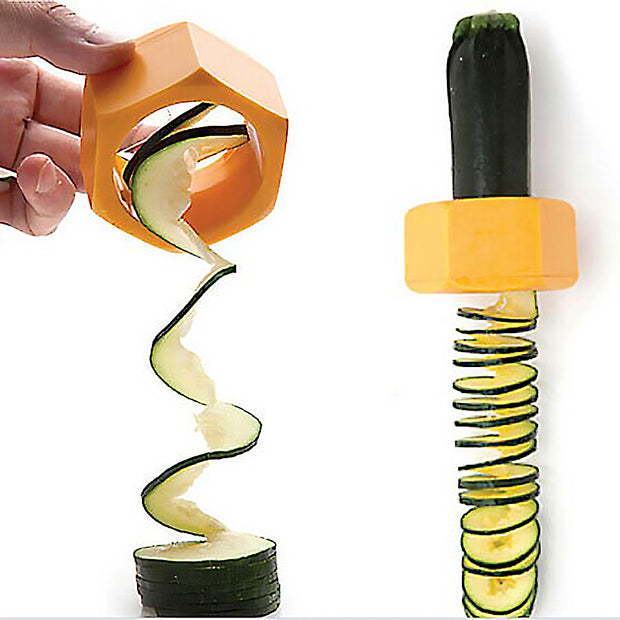 Kitchen Gadgets Spiral Knife Vegetable Cutter Kitchen Fixture Cucumber Slicer - bearfactory