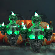 New Halloween Decoration Halloween Skull With Lights Ornaments - bearfactory