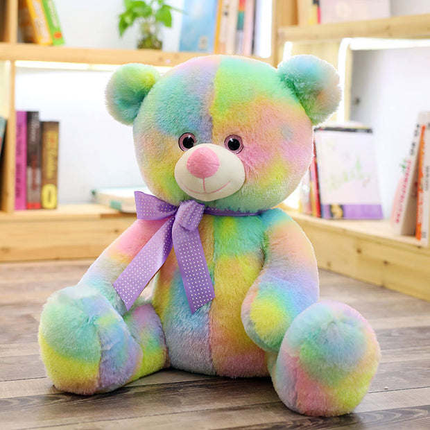 Colorful teddy bear plush toy - bearfactory