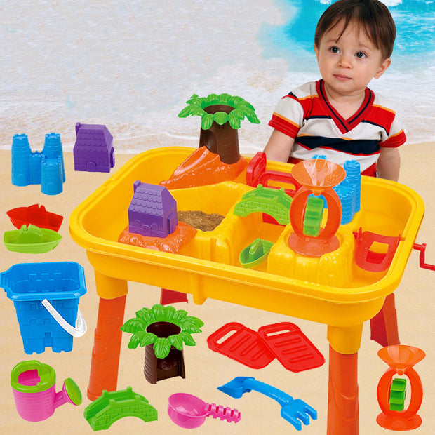 Multifunctional Sand Play Water Naughty Castle Children's Educational Toys Kindergarten Games - bearfactory