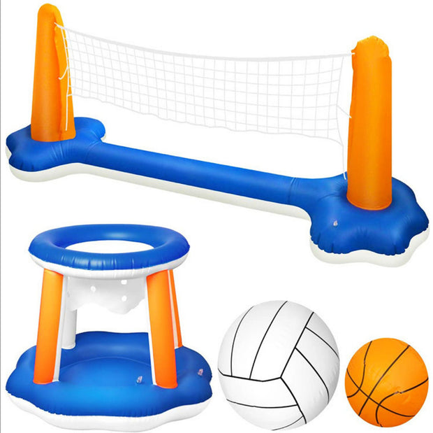 Water Volleyball Rack, Inflatable Basketball, Swimming Pool, Beach Water Games, Water Raft Ball - bearfactory