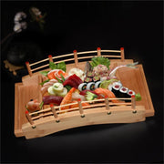 White wood sushi sashimi utensils - bearfactory