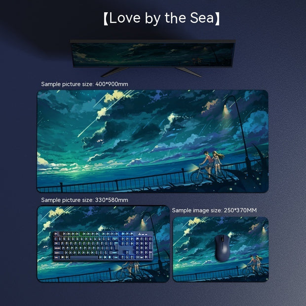 E-sports Games Mouse Pad Computer Keyboard Desk Pad