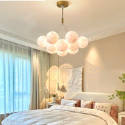 Bedroom Chandelier Nordic Lamps Creative Moon Bubble Lights - bearfactory