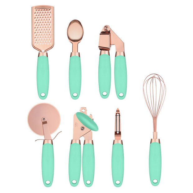 Kitchen Household Peeler Gadget Copper Plating Set - bearfactory