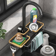 Kitchen Storage Faucet Rack Drain Basket - bearfactory