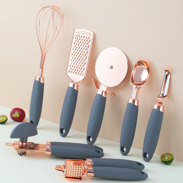 Kitchen Household Peeler Gadget Copper Plating Set - bearfactory