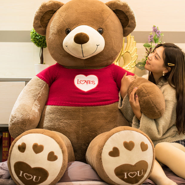 Oversized Teddy Bear Action Stuffed Toy Big Bear Doll - bearfactory