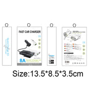 Rear Fixed Charger One For Four Electrical Appliances 4USB5V9V12V Car Mobile Phone Charging - bearfactory