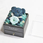 Preserved Flower Bear Drawer Jewelry Box - bearfactory