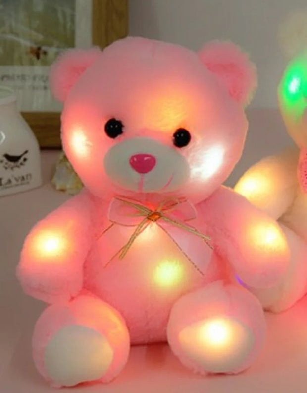 22cm Luminous Creative Light Up LED Teddy Bear - bearfactory