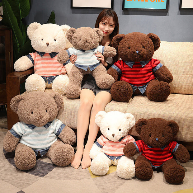 Cute Girl's Teddy Bear Plush Toy - bearfactory