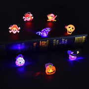 Halloween Decorations Halloween Glowing Brooch Ring - bearfactory