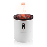 Volcanic Flame Aroma Essential Oil Diffuser USB Portable Jellyfish Air Humidifier Night Light Lamp Fragrance Humidifier - bearfactory