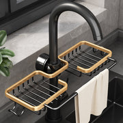 Kitchen Storage Faucet Rack Drain Basket - bearfactory