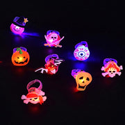 Halloween Decorations Halloween Glowing Brooch Ring - bearfactory