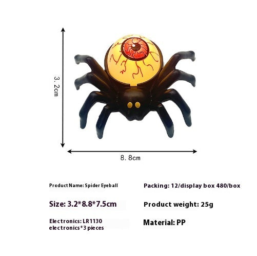 Halloween Festival Atmosphere Creative Halloween Spider Candlestick Ornaments - bearfactory