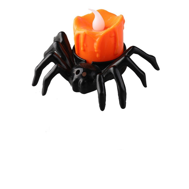 Halloween Festival Atmosphere Creative Halloween Spider Candlestick Ornaments - bearfactory