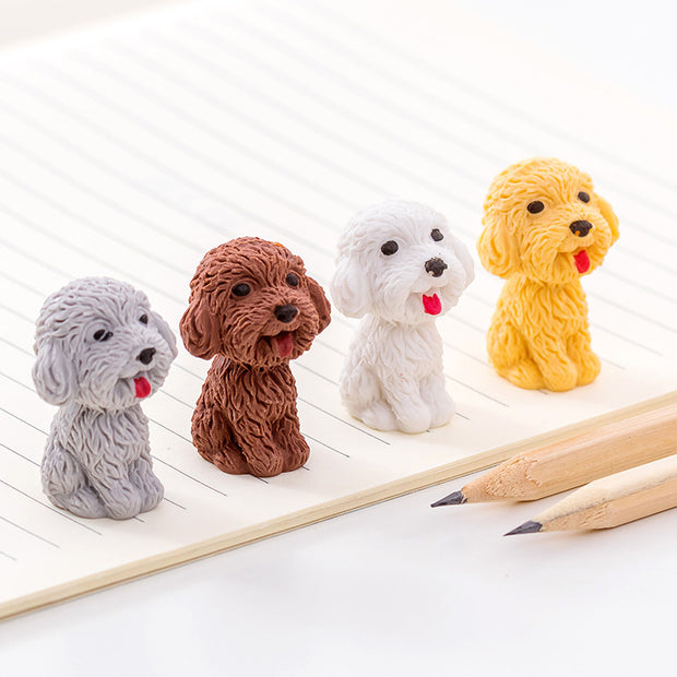 Cute Teddy Dog Eraser Eraser - bearfactory