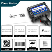 Phezer Handheld Inkjet Label Printer - bearfactory