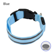 Bright LED Reflective Dog Collar