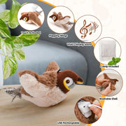 Chirping Catnip Bird Toy - bearfactory