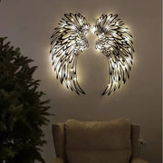 LED Angel Wings Wall Art - bearfactory