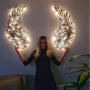 LED Angel Wings Wall Art - bearfactory